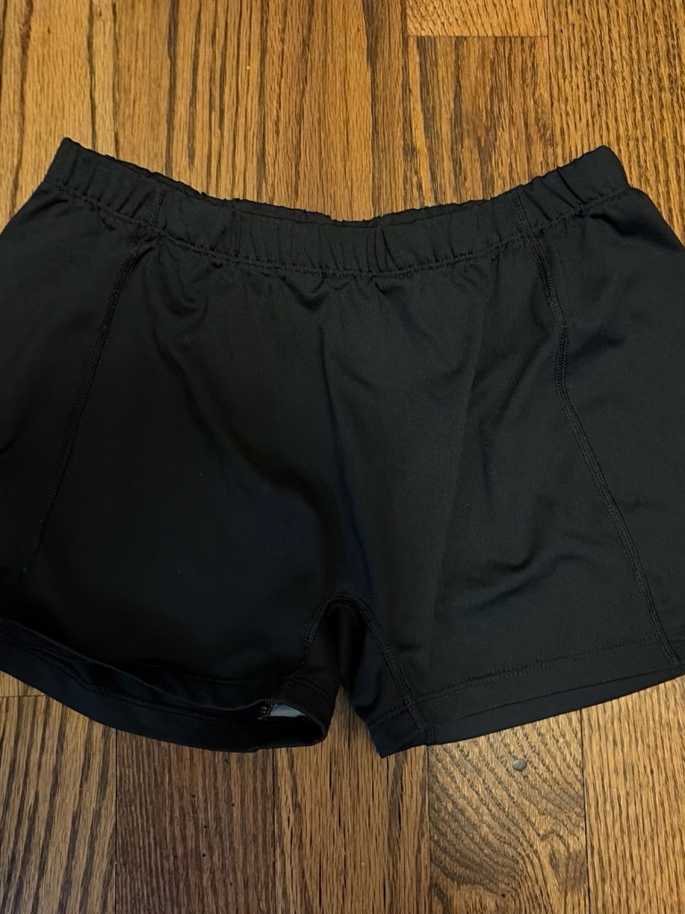 bcg Black Women's Athletic Shorts with Elastic Waist